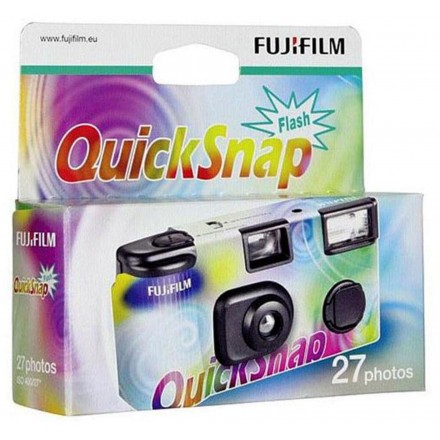 Плівкова одноразова фотокамера FUJI QuickSnap QS VV EC FL 27EX CD10